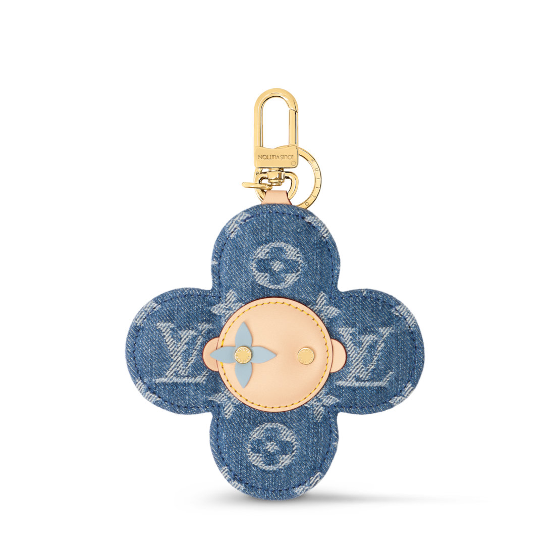 ルイヴィトン Louis Vuitton  バッグチャーム ヴィヴィエンヌ モノグラムデニム M03659 【75748】 Vivienne Denim Bag Charm . - Accessories | LOUIS VUITTON